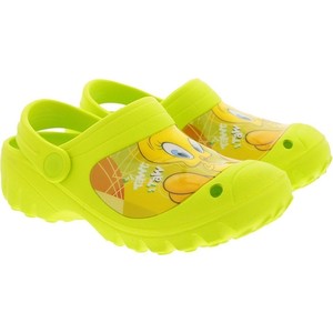 Żółte buty dziecięce letnie Tweety