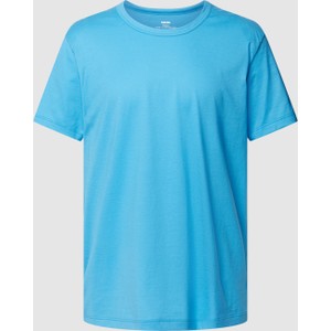 Niebieski t-shirt Calida z krótkim rękawem
