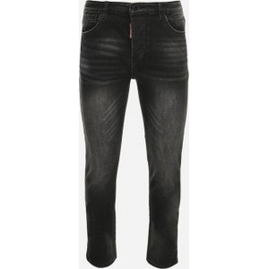 Czarne jeansy born2be w stylu klasycznym