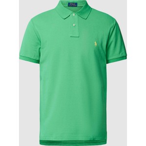Zielony t-shirt POLO RALPH LAUREN z krótkim rękawem w stylu casual