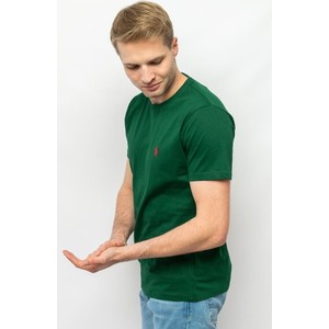 Zielony t-shirt Ralph Lauren z krótkim rękawem