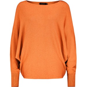 Pomarańczowy sweter SUBLEVEL w stylu casual