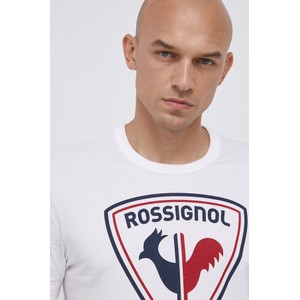 T-shirt ROSSIGNOL z krótkim rękawem z bawełny w młodzieżowym stylu