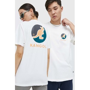 T-shirt Kangol z krótkim rękawem z nadrukiem