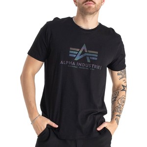 T-shirt Alpha Industries w stylu klasycznym z bawełny