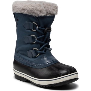 Granatowe buty dziecięce zimowe Sorel