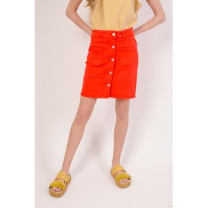 Pomarańczowa spódnica Olika mini