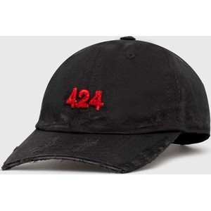 Czarna czapka 424
