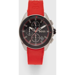 Hugo Boss BOSS zegarek męski kolor czerwony