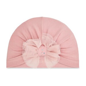 Różowa czapka Broel