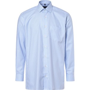 Niebieska koszula Andrew James z bawełny