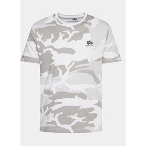 T-shirt Alpha Industries w militarnym stylu z krótkim rękawem