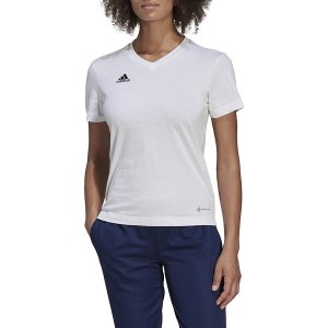 Bluzka Adidas z bawełny w sportowym stylu z krótkim rękawem