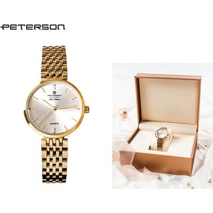 Merg Elegancki zegarek damski w klasycznym stylu — Peterson
