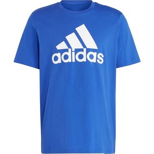 T-shirt Adidas z krótkim rękawem w sportowym stylu z dzianiny