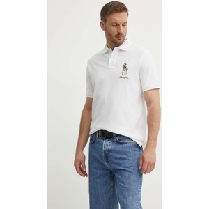 Koszulka polo POLO RALPH LAUREN w stylu casual z bawełny z krótkim rękawem