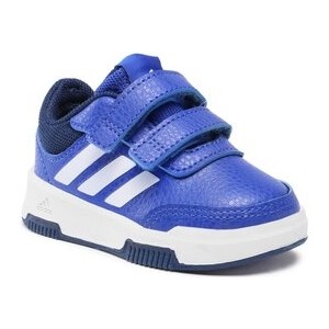 Niebieskie buciki niemowlęce Adidas dla chłopców