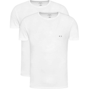 T-shirt Armani Exchange w stylu casual z krótkim rękawem