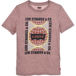 Różowa koszulka dziecięca Levis dla chłopców