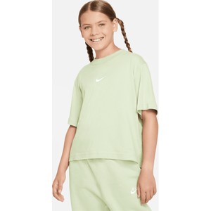 Bluzka dziecięca Nike z bawełny z krótkim rękawem