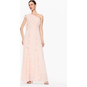 Różowa sukienka Rinascimento bez rękawów
