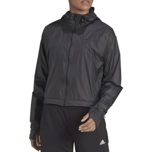 Czarna kurtka Adidas w sportowym stylu krótka wiatrówki