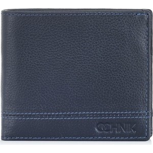 Niebieski portfel męski Ochnik