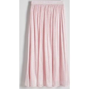 Spódnica Reserved z tkaniny w stylu casual midi