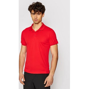 Czerwony t-shirt CMP w stylu casual