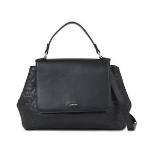 Czarna torebka Calvin Klein do ręki średnia