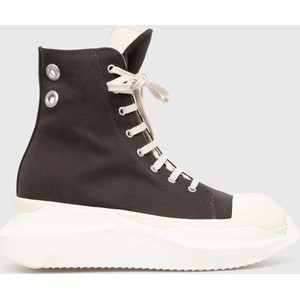 Rick Owens trampki Woven Shoes Abstract Sneak męskie kolor szary DU01D1840.CBES1.7811