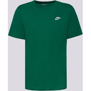 Zielony t-shirt Nike z krótkim rękawem w street stylu