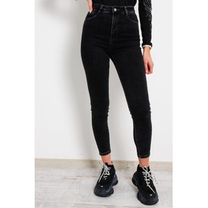 Czarne jeansy Olika z jeansu w street stylu