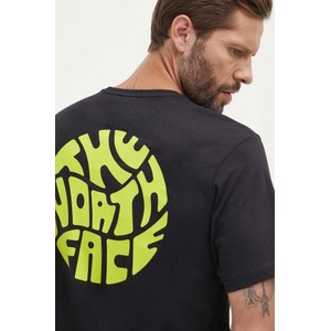 T-shirt The North Face z bawełny w sportowym stylu