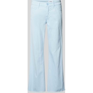 Niebieskie jeansy Cambio z bawełny w street stylu
