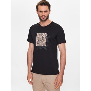 T-shirt Emporio Armani z krótkim rękawem z nadrukiem w młodzieżowym stylu