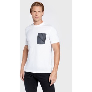 T-shirt Calvin Klein z nadrukiem w stylu casual