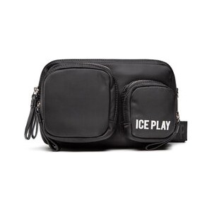 Czarna torebka Ice Play matowa na ramię