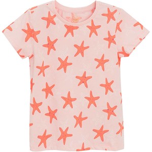 Różowa bluzka dziecięca Cool Club z bawełny