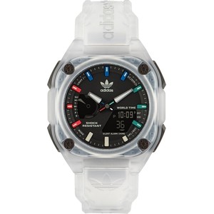 Zegarek adidas Originals - City Tech One Watch AOST23057 White