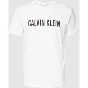T-shirt Calvin Klein Underwear z bawełny z nadrukiem z krótkim rękawem