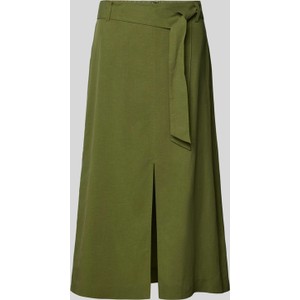 Zielona spódnica Zero midi w stylu casual