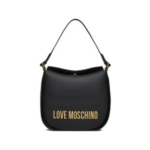 Czarna torebka Love Moschino średnia na ramię matowa