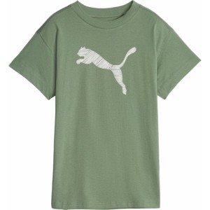 T-shirt Puma z okrągłym dekoltem z nadrukiem