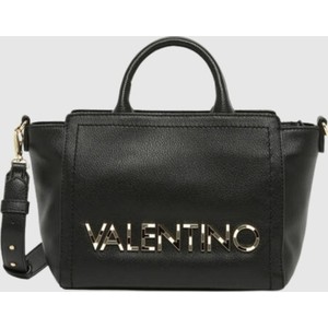 Czarna torebka Valentino by Mario Valentino duża do ręki matowa