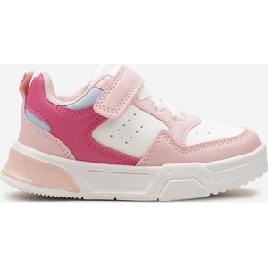 Różowe buty sportowe dziecięce born2be
