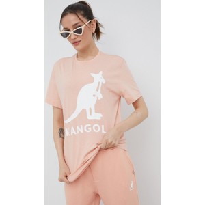 T-shirt Kangol z bawełny