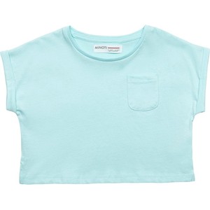 Niebieska bluzka dziecięca Minoti dla dziewczynek
