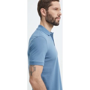 Niebieska koszulka polo Hugo Boss w stylu casual
