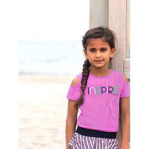 Różowa bluzka dziecięca B.nosy dla dziewczynek z bawełny